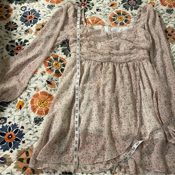 Altar'd State Cream Floral Mini Dress - Picture 8 of 13